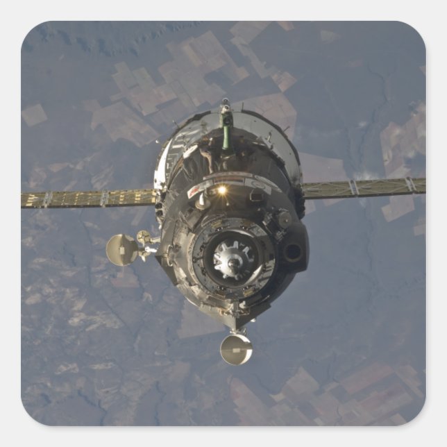 Adesivo Quadrado A nave Soyuz TMA-19 3 (Frente)