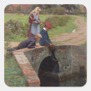 Adesivo Quadrado A Nibble, 1914 (óleo no painel)