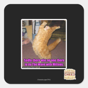 Adesivo Quadrado A onda