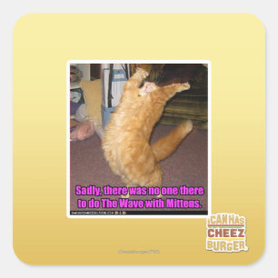 Adesivo Quadrado A onda