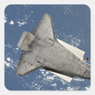 Adesivo Quadrado A parte inferior do ônibus espacial Discovery 2