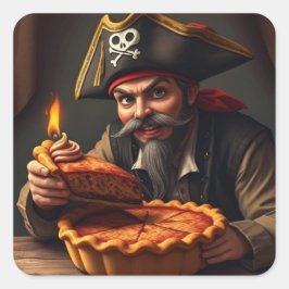 Adesivo Quadrado A "PIErate"