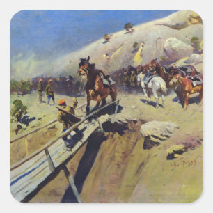 Adesivo Quadrado A Ponte do diabo, 1931