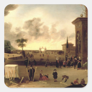 Adesivo Quadrado A porta estreita ao céu