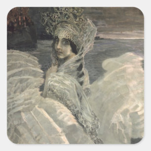 Adesivo Quadrado A princesa da cisne, 1900