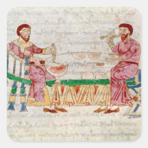 Adesivo Quadrado A refeição, 'de De Universo'