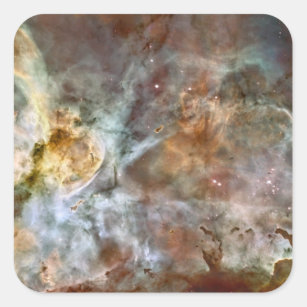 Adesivo Quadrado A região central da Nebulosa Carina
