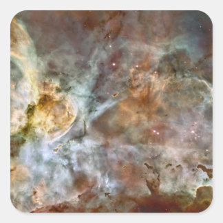 Adesivo Quadrado A região central da Nebulosa Carina