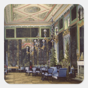 Adesivo Quadrado A sala chinesa no grande Palais