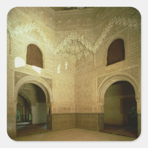 Adesivo Quadrado A sala das duas irmãs do século XIV