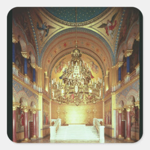 Adesivo Quadrado A sala do trono do norte