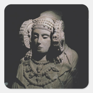 Adesivo Quadrado A senhora de Elche