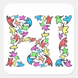 Adesivo Quadrado A tampa do coração deixa sua design muito atraente