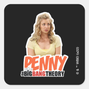 Adesivo Quadrado A Teoria do Big Bang Penny