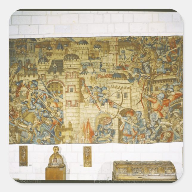 Adesivo Quadrado A vingança de Notre-Seigneur (Frente)