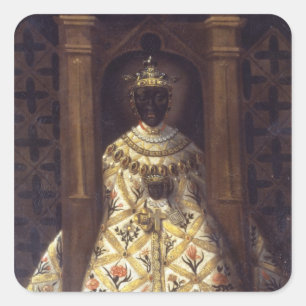 Adesivo Quadrado A Virgem Negra na Chadaraita