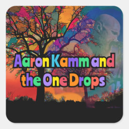 Adesivo Quadrado Aaron Kamm Sticker