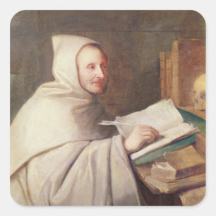 Adesivo Quadrado Abade Armand-Jean le Bouthillier de Rance