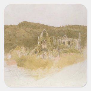 Adesivo Quadrado Abadia de Tintern