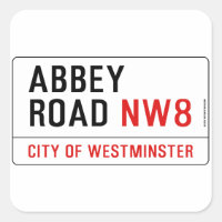 Abbey Road Street Sign