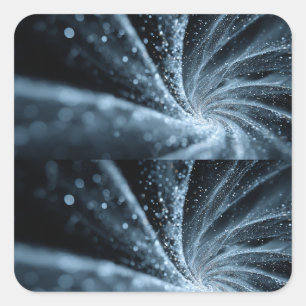 Adesivo Quadrado Abstract Machine Learning Data Vortex