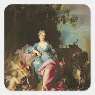 Adesivo Quadrado Abundância, 1719