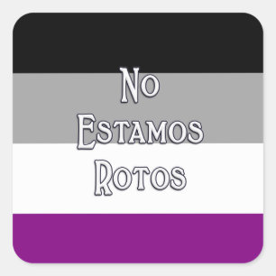 Adesivo Quadrado Ace Não... Sticker quadrado