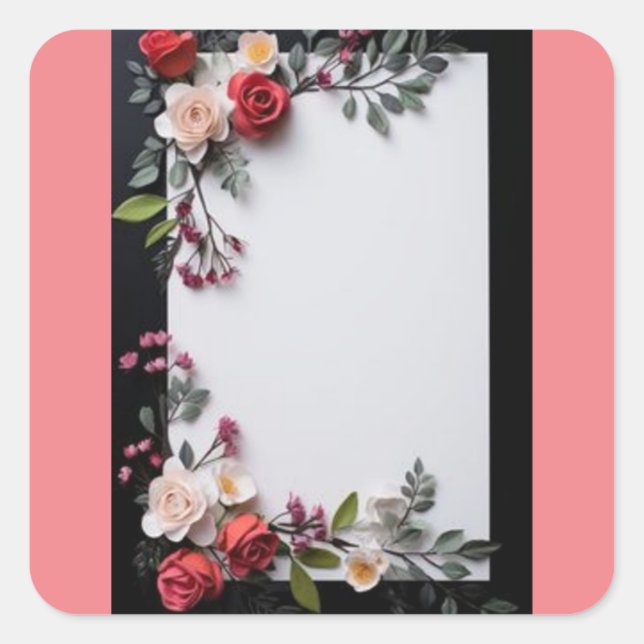 Adesivo Quadrado Acentos e tratamentos de parede > Decals de parede (Frente)