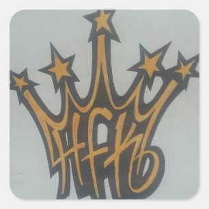 Adesivo Quadrado Acessórios de HFK finalmente!