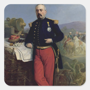 Adesivo Quadrado Achille Bazaine 1867