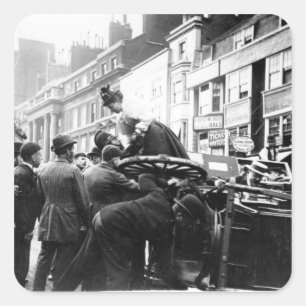 Adesivo Quadrado Acidente de rua A