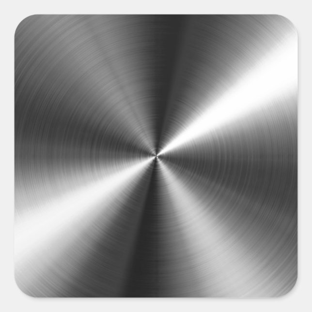 Adesivo Quadrado Aço inoxidável (Frente)