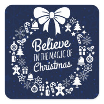 Acredite Na Magia Dos Ícones De Natal