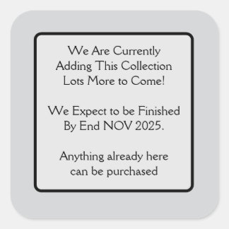 Adesivo Quadrado Adding Square Sticker