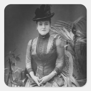 Adesivo Quadrado Adelina Patti, 1880