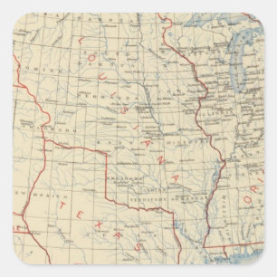 Adesivo Quadrado Adesões 1 do território 2