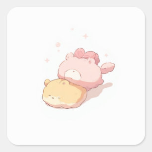 Adesivo Quadrado Adorable Fantasy Sticker