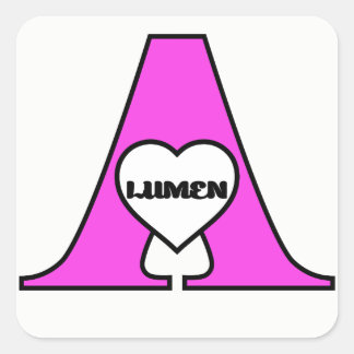 Adesivo Quadrado Adore Sticker