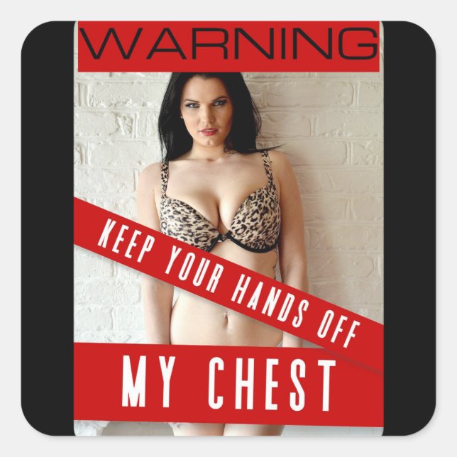 ADESIVO QUADRADO ADVERTÊNCIAS DO PEITO DE FERRAMENTAS (Frente)