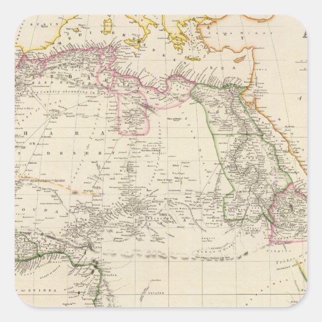 Adesivo Quadrado África 24 (Frente)