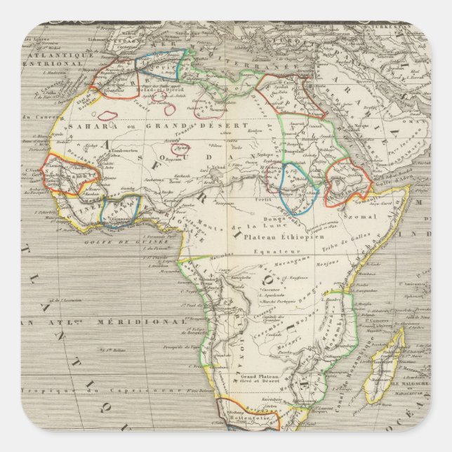 Adesivo Quadrado África 8 (Frente)