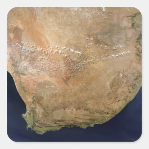 Adesivo Quadrado África Austral