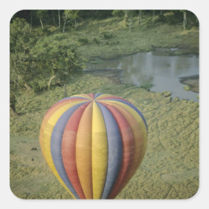 Adesivo Quadrado África, Quênia, Reserva Nacional Masai Mara, 3