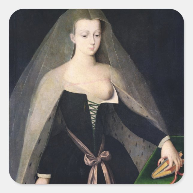 Adesivo Quadrado Agnes Sorel (Frente)