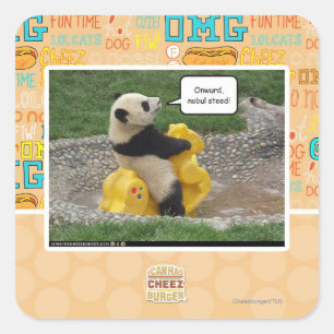 Adesivo Quadrado Agora, barba nobul!