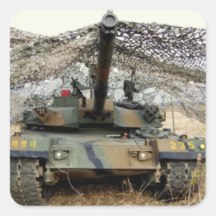 Adesivo Quadrado Agressores trocistas de República da Coreia