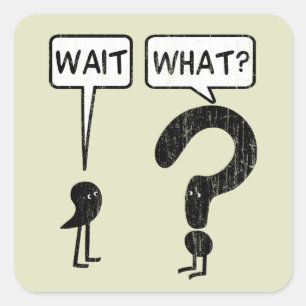 Adesivo Quadrado Aguarde Que Ortografia Gramática