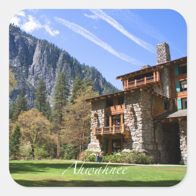 Adesivo Quadrado Ahwahnee (Frente)