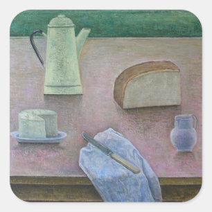 Adesivo Quadrado Ainda vida com queijo 2013 de Wensleydale