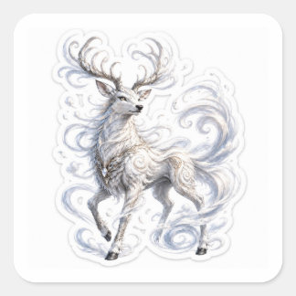 Adesivo Quadrado Air Deer Fantasy Stickers